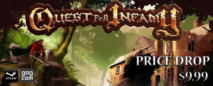 Quest for Infamy - Price Drop!